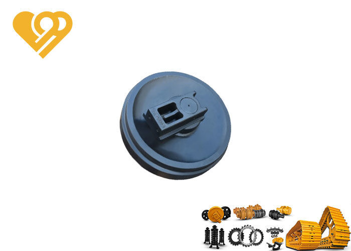 Excavator Komatsu PC650-8 OEM Front Idler Group Heat Treatment Undercarriage Spare Parts Forge Steel 