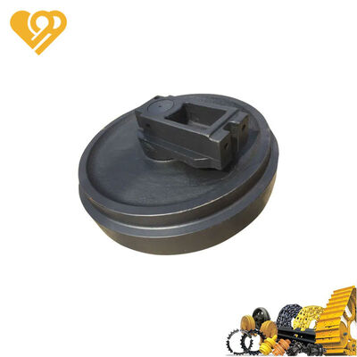 Jakość Doosan DX55 Mini Excavator Forged Steel Front Idler Group - Obróbka cieplna Części zamienne podwozia fabryka