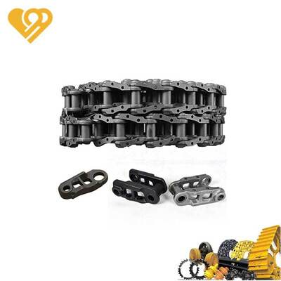 Jakość Komatsu PC200-7 Zestaw łącza łańcuchowego 40Mn2 ze stali stopowej o wytrzymałości HRC 52-58 Twardość i wytrzymałość 190 mm fabryka
