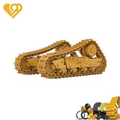 Jakość 228mm Pitch Single Grouser Track Shoe w 25MnB Bor Alloy Steel dla podwozia buldozera Liebherr PR764 fabryka